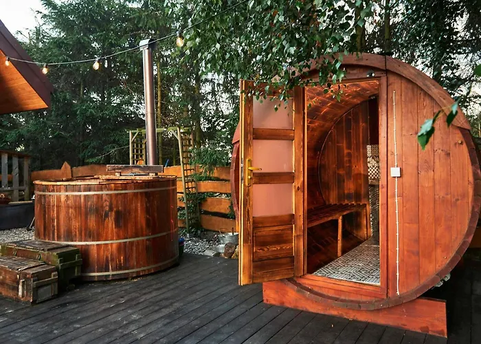 By Zarnowieckie With Sauna * Nadole (Pomerania)